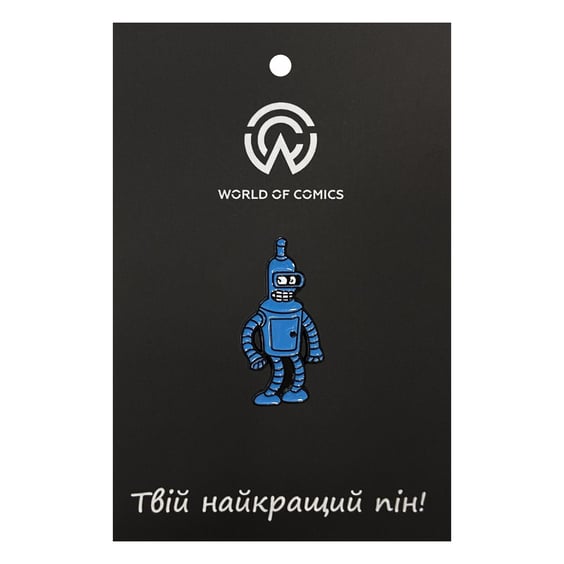 Металевий значок (пін) Futurama: Bender, (14104)
