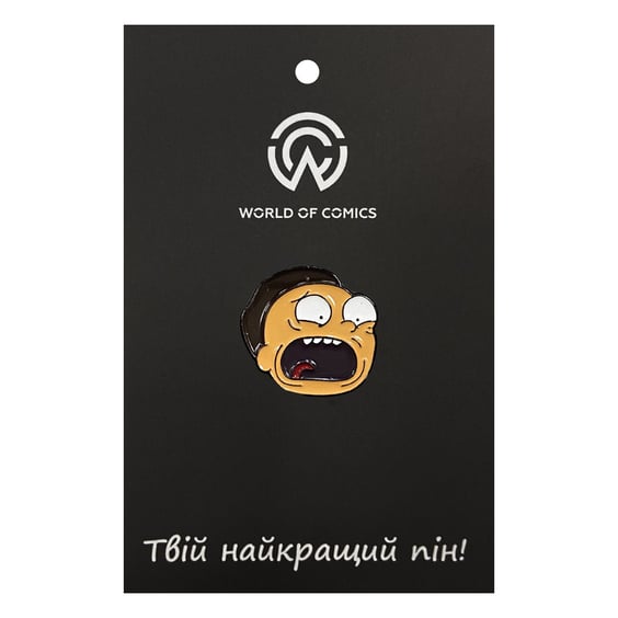 Металевий значок (пін) Rick & Morty: Morty Smith, (14142)