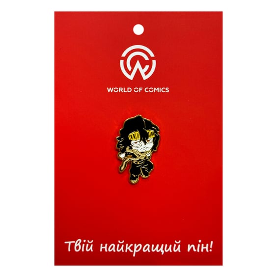 Металевий значок (пін) My Hero Academia: Shota Aizawa, (14176)