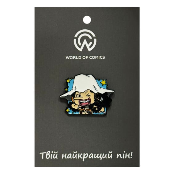 Металевий значок (пін) One Piece: Usopp (Chibi), (14244)