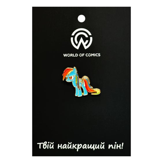 Металевий значок (пін) My Little Pony: Rainbow Dash, (14262)