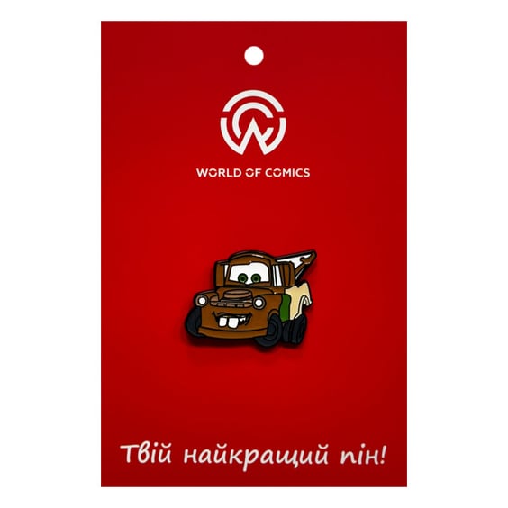 Металевий значок (пін) Disney: Pixar: Cars: Mater, (14394)