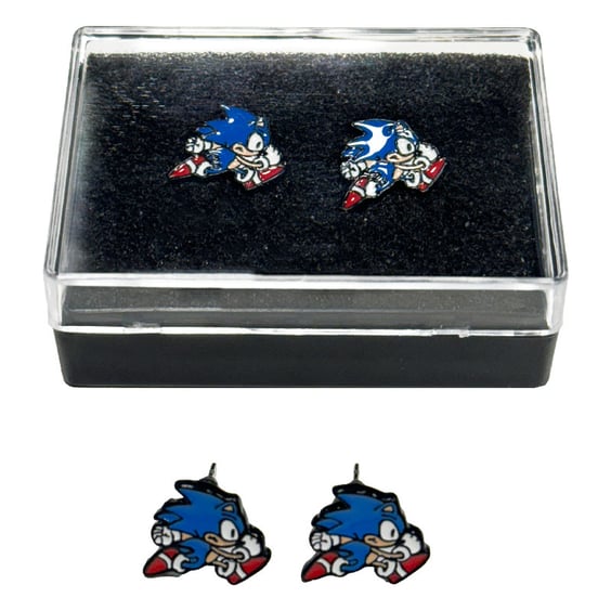 Серьги Sonic: The Hedgehog: Sonic, (14421)