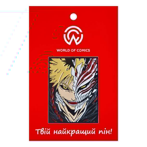 Металевий значок (пін) Bleach: Ichigo Kurosaki in Hollow Mask, (14488)