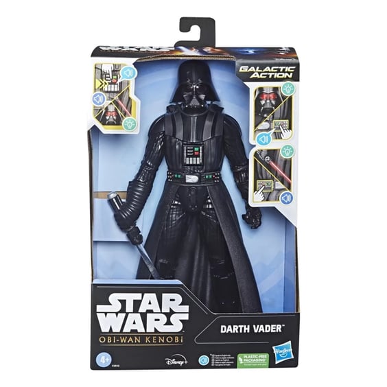 Фігурка Hasbro: Star Wars: Obi-Wan Kenobi: Galactic Action: Darth Vader, (146375) 2