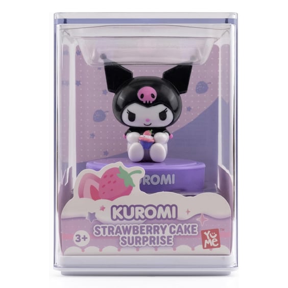 Коллекционная фигурка YuMeToys: Sanrio: Hello Kitty and Friends: Strawberry Cake Surprise: Kuromi, (1516729) 3