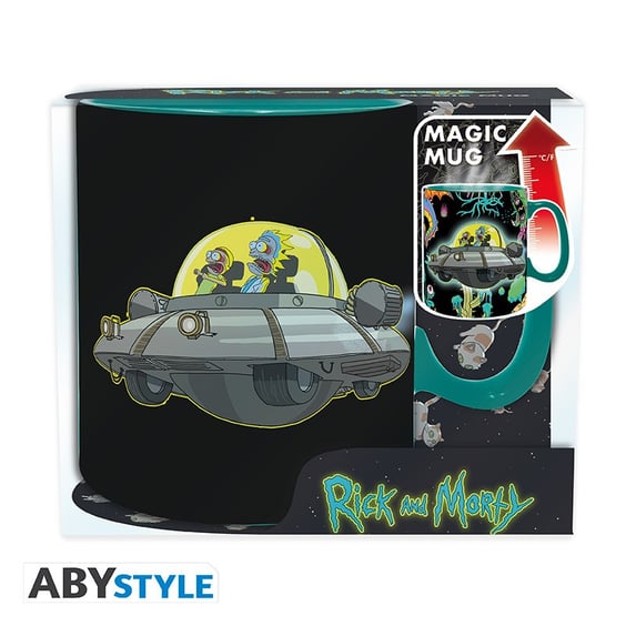 Кухоль-хамелеон ABYstyle: Rick & Morty: Spaceship, (16038) 5