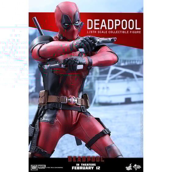 Колекційна фігура Hot Toys: Movie Masterpiece: Marvel: Deadpool: Deadpool, (178585) 4