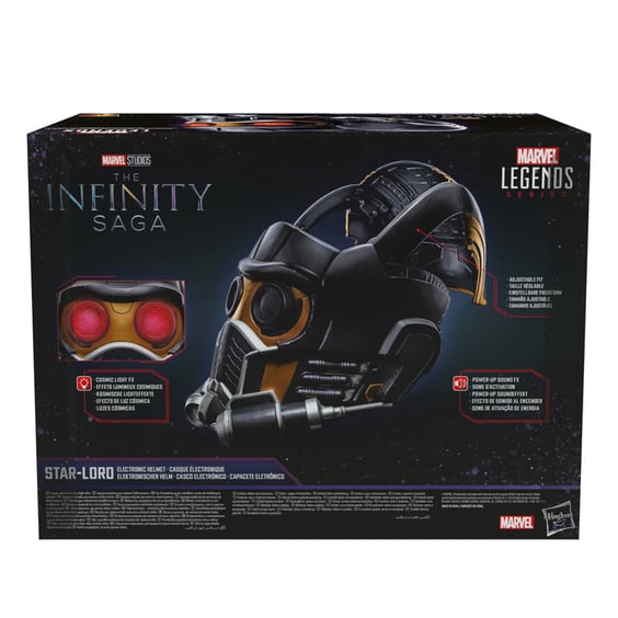 Інтерактивний шолом Hasbro: Marvel: Legends Series: Star-Lord Electronic Helmet, (185039) 9