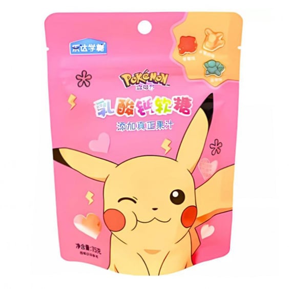 Желейні цукерки Leda: Pokemon: Calcium Lactate: Rose, (203213)