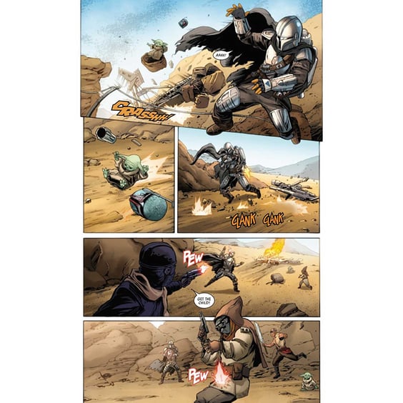 Комикс Marvel. Star Wars. The Mandalorian. Season 2. Chapter 10. The Passenger. Volume 1. #2, (205198) 3