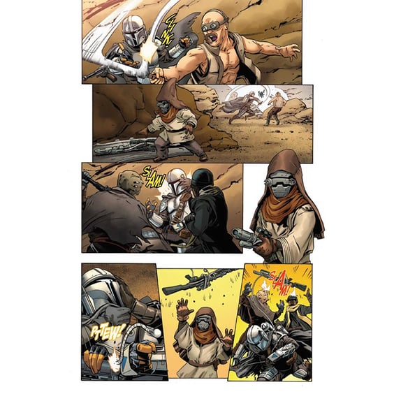 Комикс Marvel. Star Wars. The Mandalorian. Season 2. Chapter 10. The Passenger. Volume 1. #2, (205198) 4