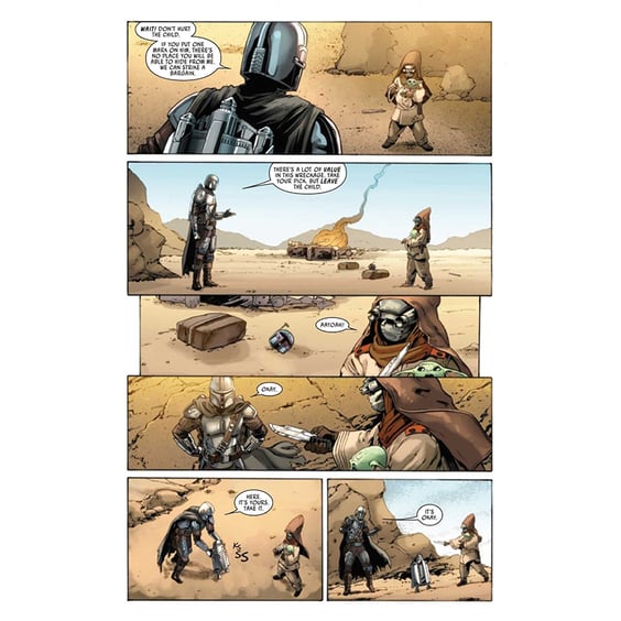 Комикс Marvel. Star Wars. The Mandalorian. Season 2. Chapter 10. The Passenger. Volume 1. #2, (205198) 5