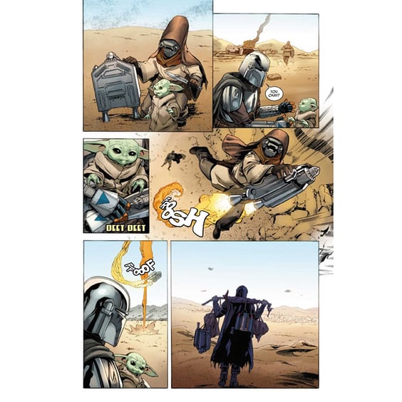 Комикс Marvel. Star Wars. The Mandalorian. Season 2. Chapter 10. The Passenger. Volume 1. #2, (205198) 6