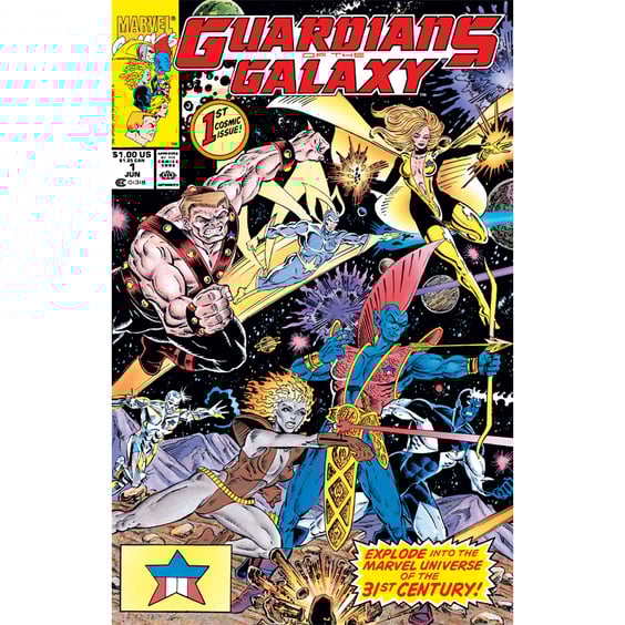 Комікс Marvel. Guardians of the Galaxy. But Are They Ready For... Taserface! Volume 1. #1, (205421)