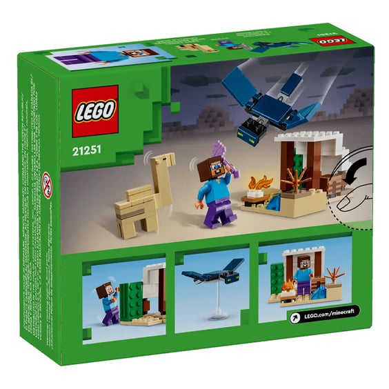 Конструктор LEGO: Minecraft: Steve's Desert Expedition, (21251) 8