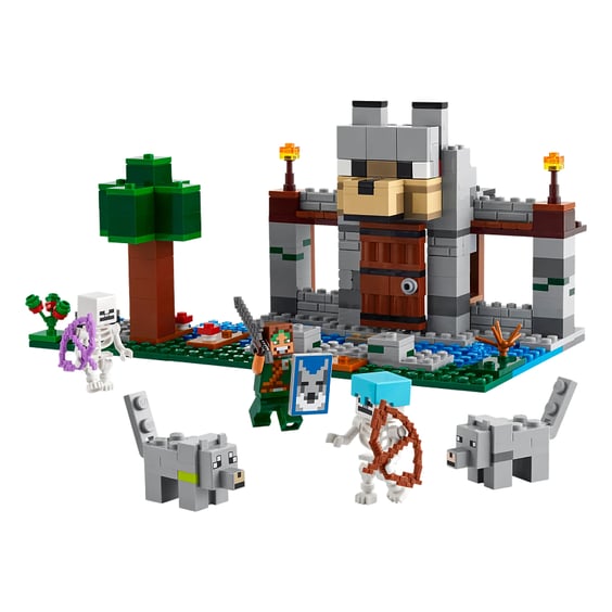 Конструктор LEGO: Minecraft: The Wolf Stronghold, (21261) 2