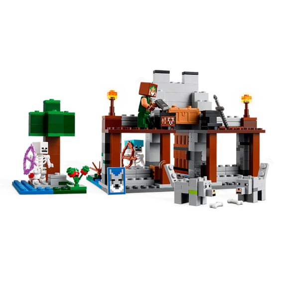 Конструктор LEGO: Minecraft: The Wolf Stronghold, (21261) 3