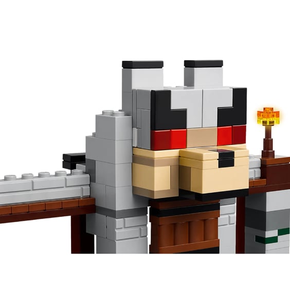 Конструктор LEGO: Minecraft: The Wolf Stronghold, (21261) 4