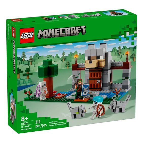 Конструктор LEGO: Minecraft: The Wolf Stronghold, (21261) 6