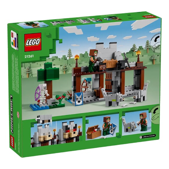 Конструктор LEGO: Minecraft: The Wolf Stronghold, (21261) 7