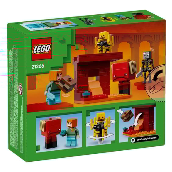 Конструктор LEGO: Minecraft: The Nether Lava Battle, (21266) 8