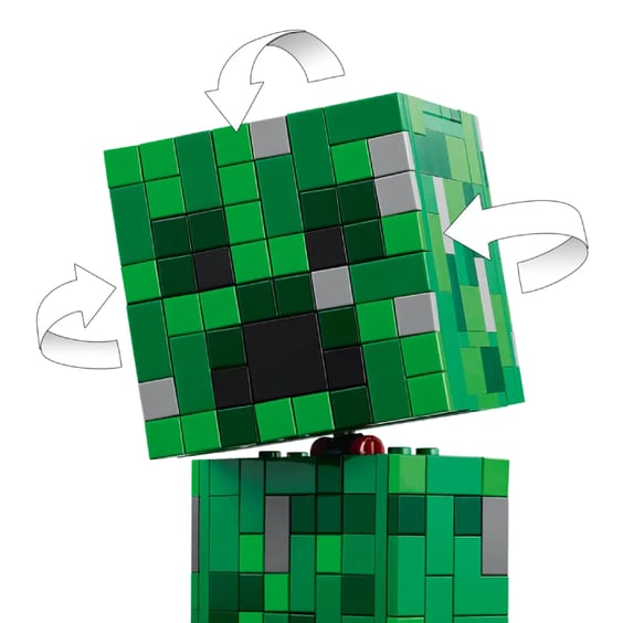 Конструктор LEGO: Minecraft: The Creeper, (21276) 4