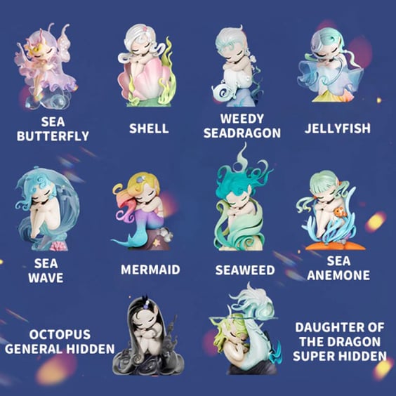 Фигурка 52TOYS: Sleep: Sea Elves (Blind Box / 1 из 10), (21289) 2