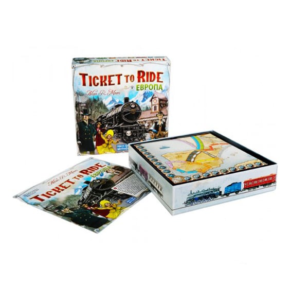 Настільна гра Lord of Boards: Квиток на поїзд: Європа, (231029) 2