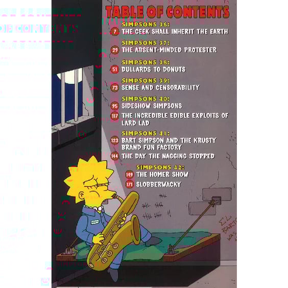 Комікс The Simpsons. Simpsons Comics. Unchained. #36-42, (234039) 2