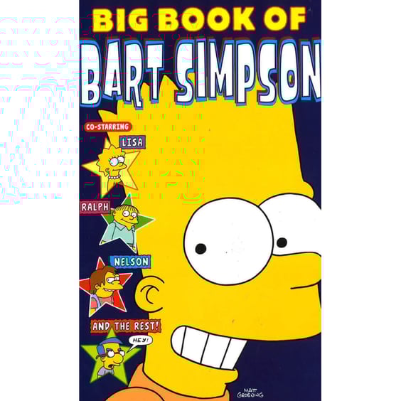 Комікс The Simpsons. Simpsons Comics. Big Book of Bart Simpson. #1-4, (234251)