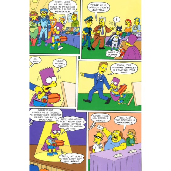 Комікс The Simpsons. Simpsons Comics. Big Book of Bart Simpson. #1-4, (234251) 3