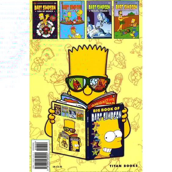 Комікс The Simpsons. Simpsons Comics. Big Book of Bart Simpson. #1-4, (234251) 5