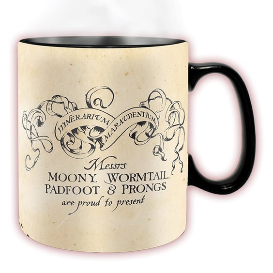 Кружка теплочутлива ABYstyle Harry Potter - Marauder's Map 460 ml, арт. 236436 3