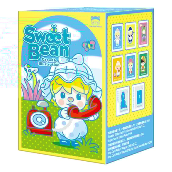 Фігурка Pop Mart: Sweet Bean: Growth Illustration (Blind Box: 1 з 12) (Secret Edition), (240781) 2