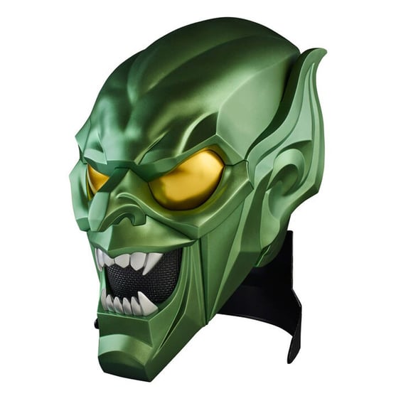 Интерактивный шлем Hasbro: Marvel: Legends Series: Spider-Man: No Way Home: Green Goblin: Electronic Helmet, (246172)