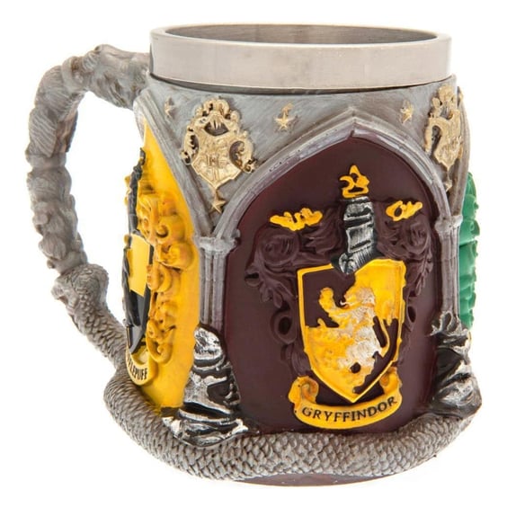 3D кухоль Pyramid International: Wizarding World: Harry Potter: Hogwarts Houses: Logos, (25727) 3