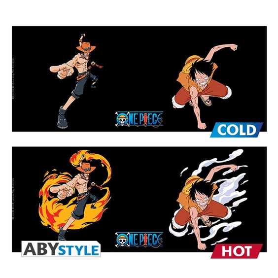 Кухоль-хамелеон ABYstyle: One Piece: Luffy and Ace, (261063) 3