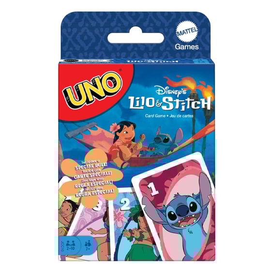 Настольная игра Mattel: UNO: Disney: Lilo & Stitch, (267859)