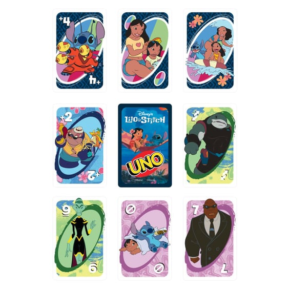 Настольная игра Mattel: UNO: Disney: Lilo & Stitch, (267859) 2