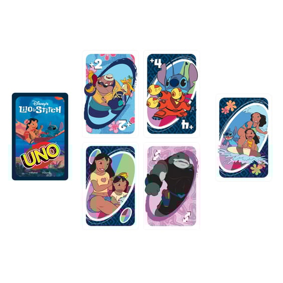 Настольная игра Mattel: UNO: Disney: Lilo & Stitch, (267859) 3