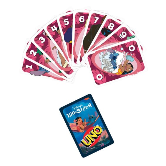 Настольная игра Mattel: UNO: Disney: Lilo & Stitch, (267859) 4