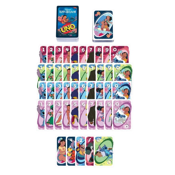 Настольная игра Mattel: UNO: Disney: Lilo & Stitch, (267859) 5