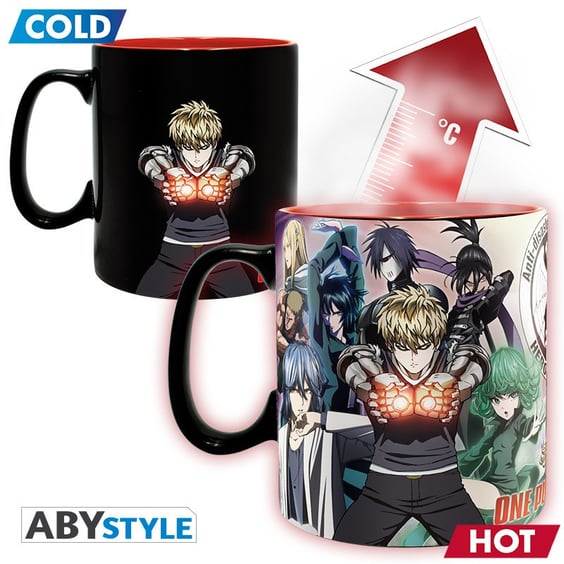 Кружка-хамелеон ABYstyle: One-Punch Man: Hero Association Members, (269915) 3