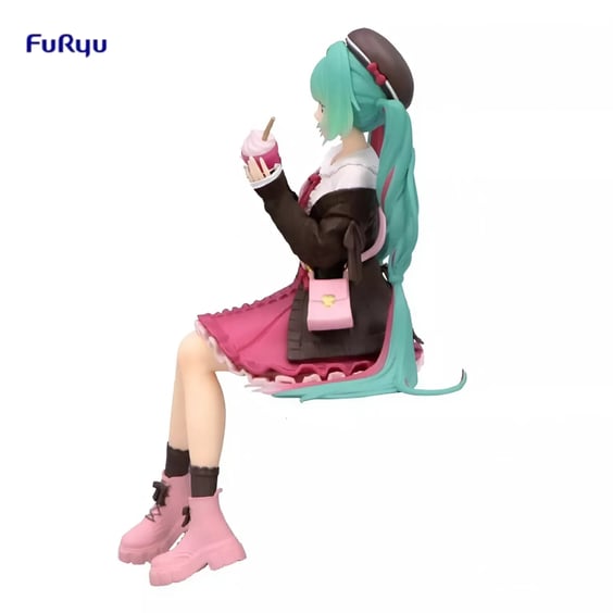 Коллекционная фигурка FuRyu: Noodle Stopper: Vocaloid: Hatsune Miku (Autumn Date Pink), (272559) 4