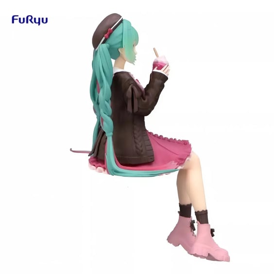Коллекционная фигурка FuRyu: Noodle Stopper: Vocaloid: Hatsune Miku (Autumn Date Pink), (272559) 3