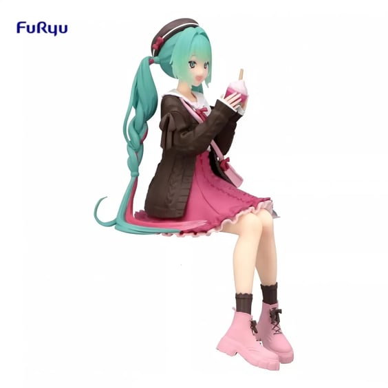 Коллекционная фигурка FuRyu: Noodle Stopper: Vocaloid: Hatsune Miku (Autumn Date Pink), (272559) 2