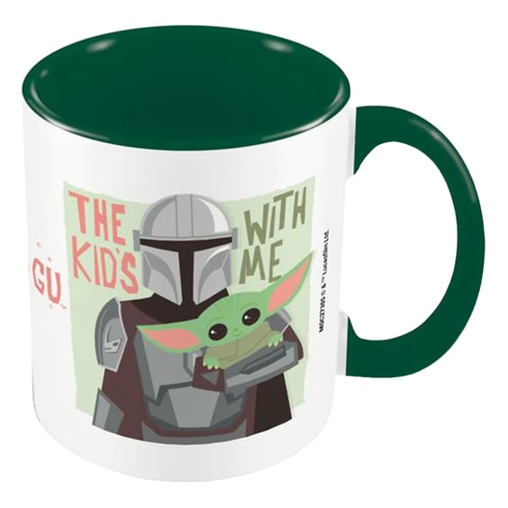 Кружка Pyramid International: Star Wars: Mandalorian and Child: «The Kids w/ Me», (273558)