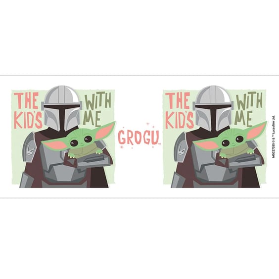 Кружка Pyramid International: Star Wars: Mandalorian and Child: «The Kids w/ Me», (273558) 2