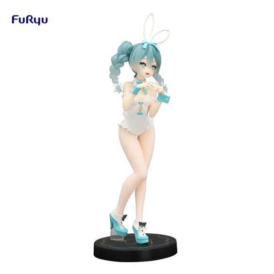 Колекційна фігурка FuRyu: BiCute Bunnies: Vocaloid: Hatsune Miku (Rurudo White Color), (281032) 5